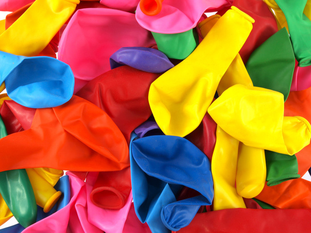 kolorowe strony balony z bliska - Zdjęcie, obraz