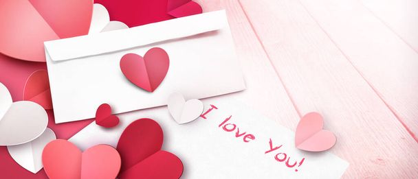 Valentines Day background. Love and Valentine's Day concept. - Фото, зображення