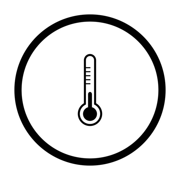 thermometer. web icon simple design - Foto, Bild