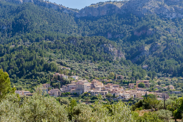 Fornalutx village on Majorca. Fornalutx, a mountainous municipality and village on Majorca (Mallorca), one of the Balearic Islands, in Spain - Fotó, kép