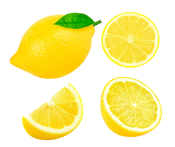 Fresh lemon slice - Foto, afbeelding