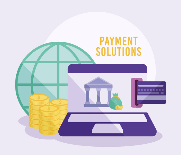 payment solutions cartel - Wektor, obraz