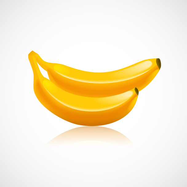 Banana fruit icon - Vector, Imagen