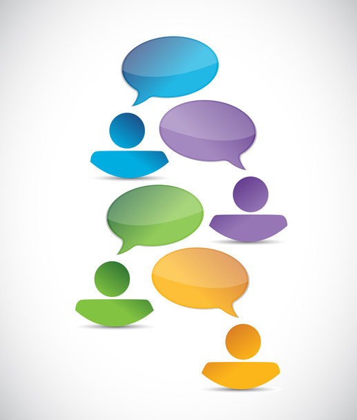 People business diversity communication - Foto, imagen