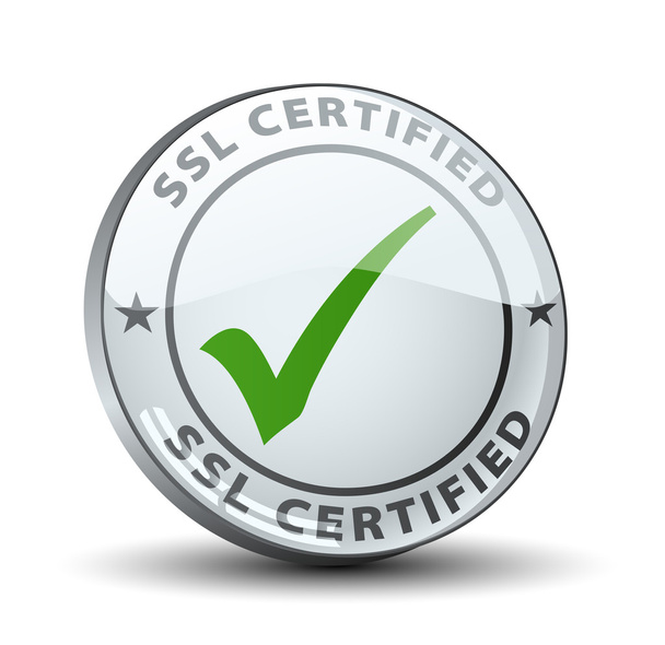 certyfikat SSL - Wektor, obraz