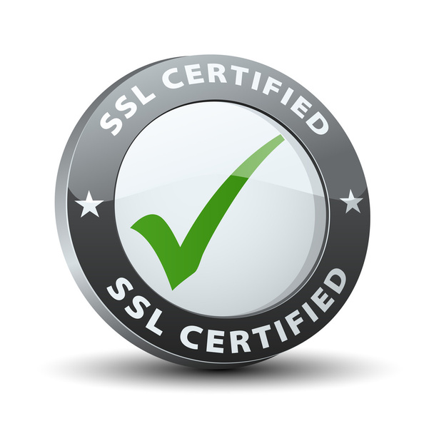 SSL gecertificeerd - Vector, afbeelding