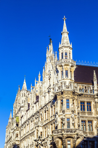 Деталь ратуши на Мариенплац, Мюнхен
  - Фото, изображение