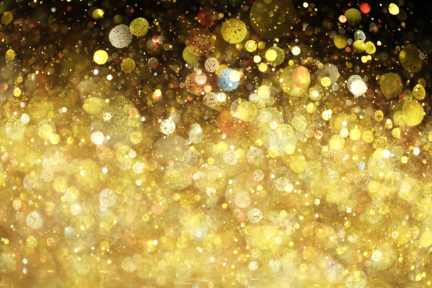Gold glitter - Photo, Image