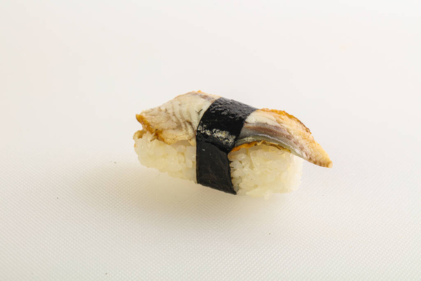 Japanese traditional sushi with eel fish - Фото, изображение