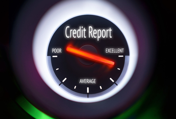 kiváló hitel jelentés fogalma - Fotó, kép