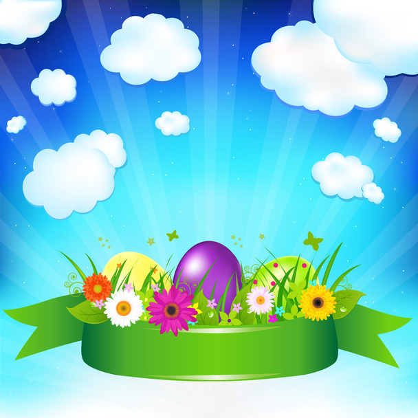 Easter Eggs - Vector, Image