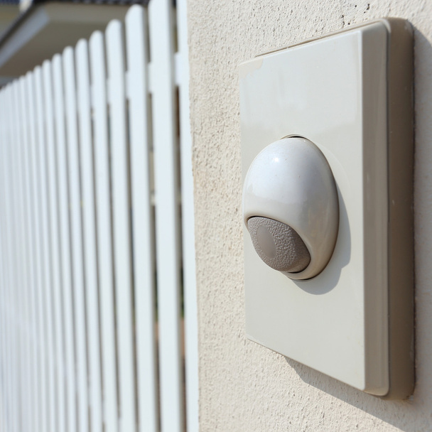 doorbell white modern style for the house - Photo, Image