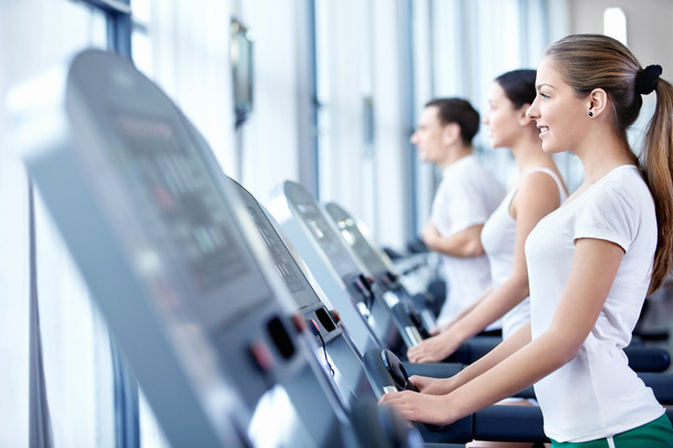 Sports on treadmills - Photo, Image