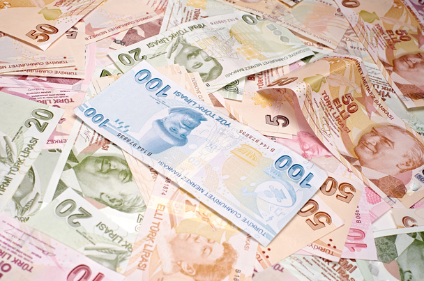 Turkin valuutta
 - Valokuva, kuva