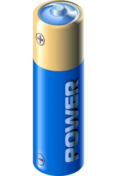AA battery - Vector, Image