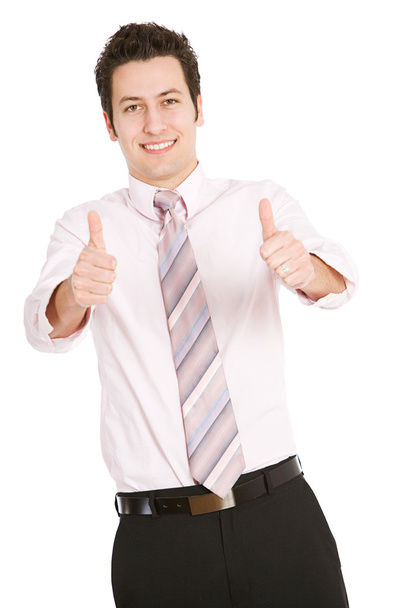 Business: Businessman With Thumbs Up - Photo, image