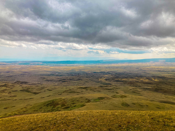 Gegham mountains or Gegham Ridge range of mountains in Armenia. - 写真・画像