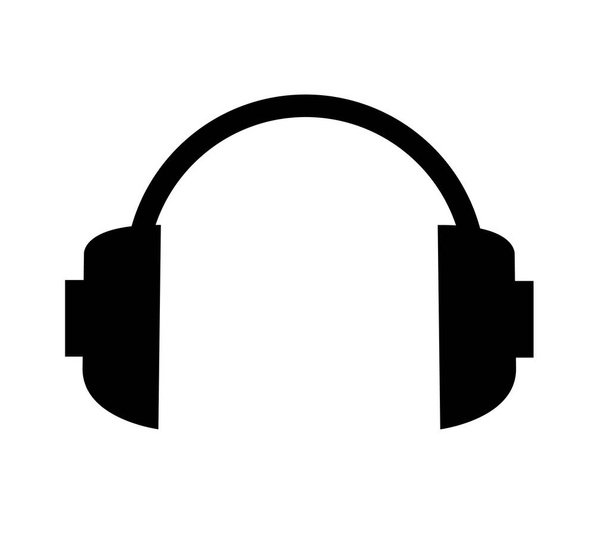 Vector illustration headphone icon - Vettoriali, immagini