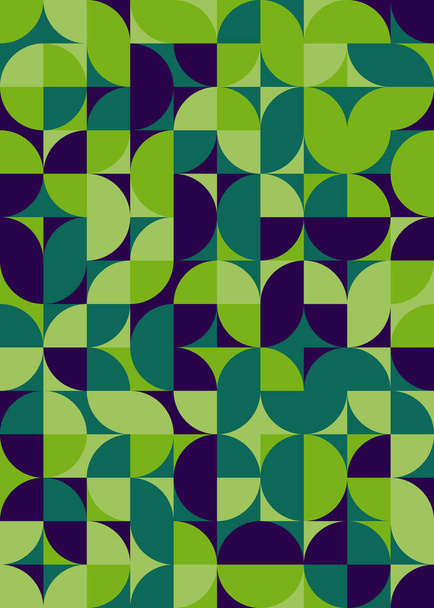 Abstract geometric pattern with generative computational art - Διάνυσμα, εικόνα