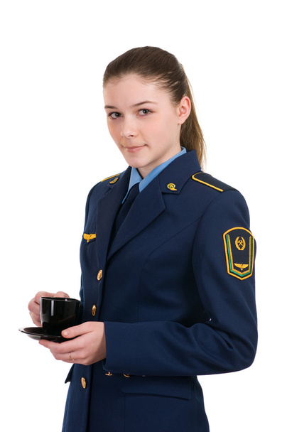 Chica en uniforme
 - Foto, imagen