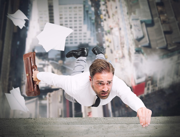 Businessman is going to fall - Photo, Image