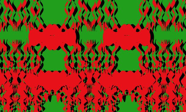 červená zelená abstraktní tapeta pro moderní design - Vektor, obrázek