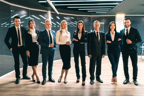 The business people standing indoor - Photo, Image