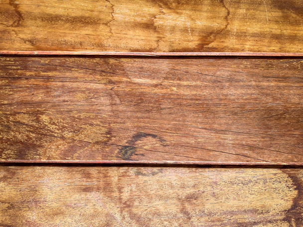 Vue du dessus de la texture de lambris de table en bois - Photo, image