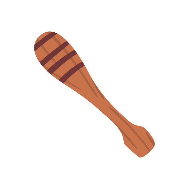 wooden spa massager - Vector, Image