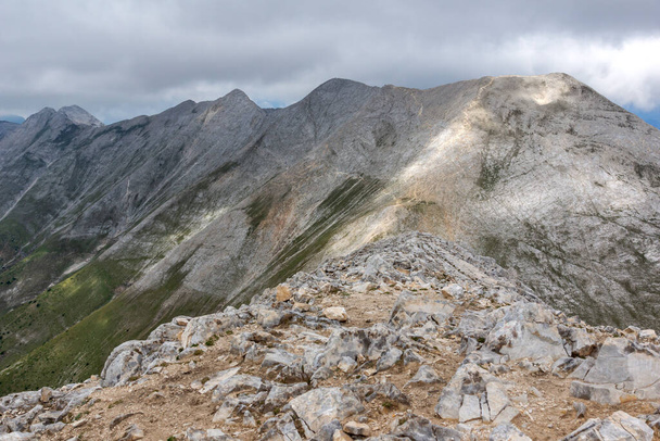 Amazing Landscape from Vihren Peak, Pirin Mountain, Bulgaria - Фото, зображення