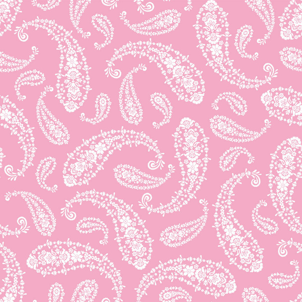 Seamless na pattern of paisley material, - Vettoriali, immagini