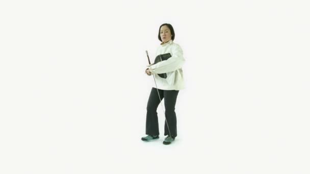 Дівчина фехтування з мечем
 - Кадри, відео
