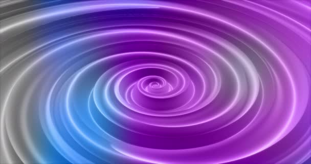 Streszczenie spinning spiralny kolor tła animacja - Materiał filmowy, wideo