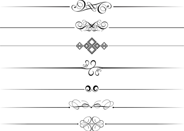 Decorative page dividers - Photo, Image