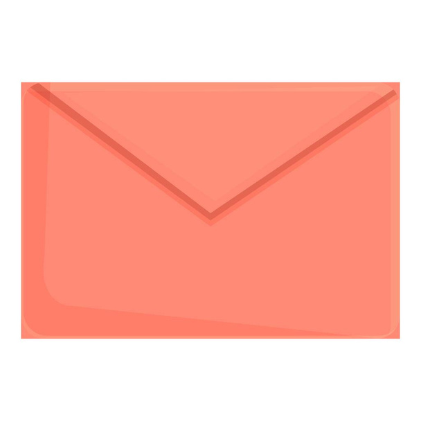 Order envelope icon cartoon vector. Shipping letter - Vector, Imagen