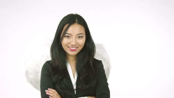 Mujer de negocios asiática
 - Imágenes, Vídeo
