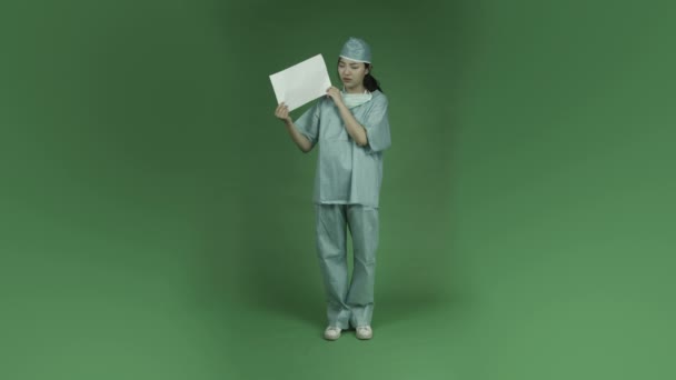 arts met een leeg teken - Video