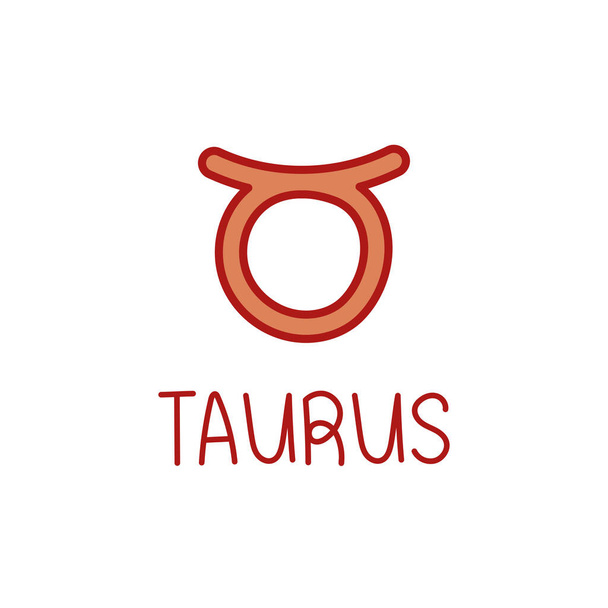 taurus symbol illustration - Вектор,изображение