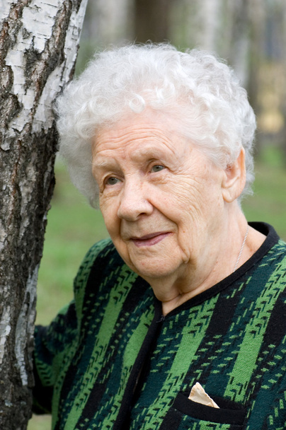 Portrait of the old woman - Zdjęcie, obraz