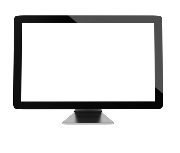 Monitor rezygnować pusty ekran - Zdjęcie, obraz