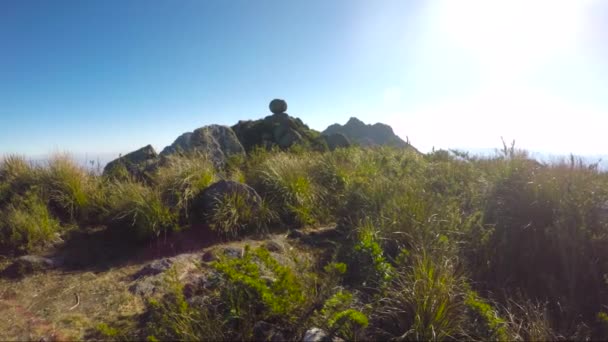 View of the Marins x Itaguare trail in Minas Gerais, Brazília. - Felvétel, videó