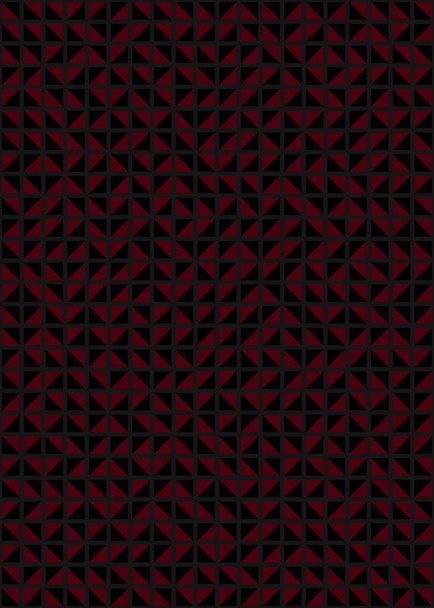 Abstracto color geométrico patrón de mosaico generativo ilustración de arte computacional, imitación de azulejos piezas de color - Vector, Imagen