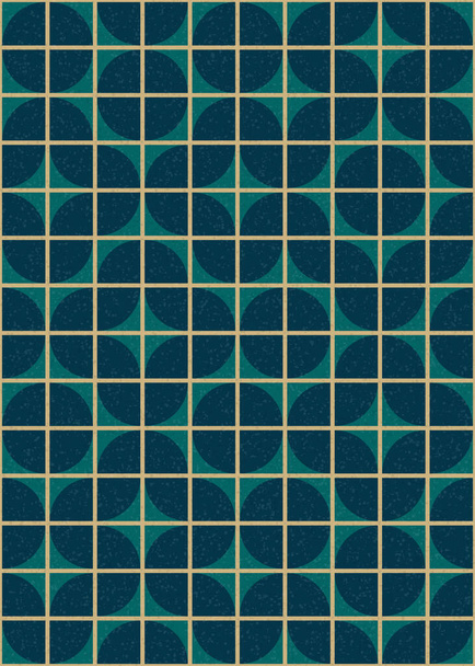 Abstrakti väri geometrinen mosaiikki kuvio generatiivinen laskennallisen taiteen kuvitus, jäljitelmä laatat väripaloja - Vektori, kuva