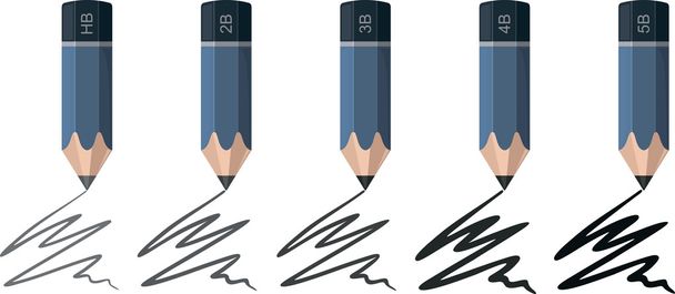Barevné tužky - Vektor, obrázek