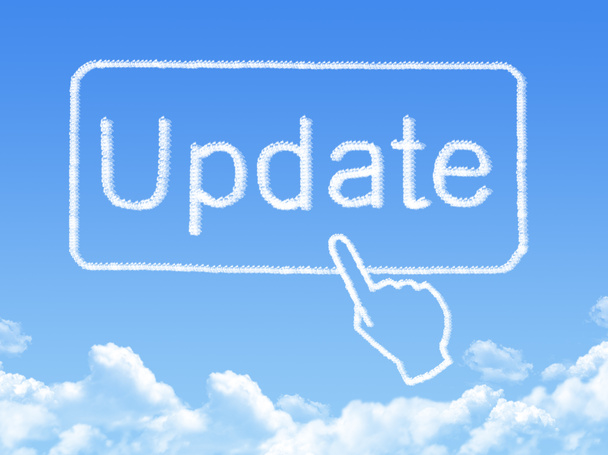 Update message cloud shape - Photo, Image