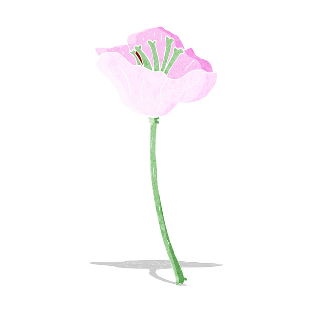 cartoon flower - Vector, afbeelding