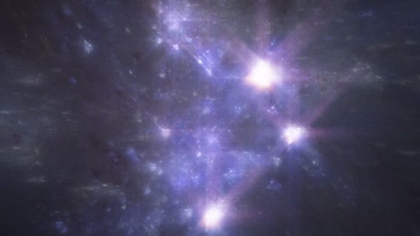 Galaxie von Millionen Sternen und interstellarem Staub - Filmmaterial, Video