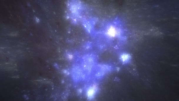 Galaktyka milionów gwiazd i pył międzygwiazdowy - Materiał filmowy, wideo