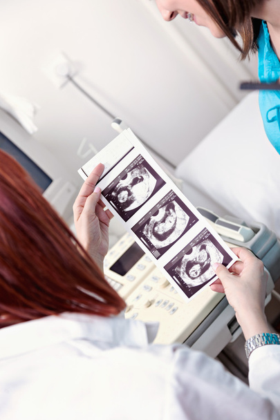 Pregnant Woman At Gynecologist - Valokuva, kuva