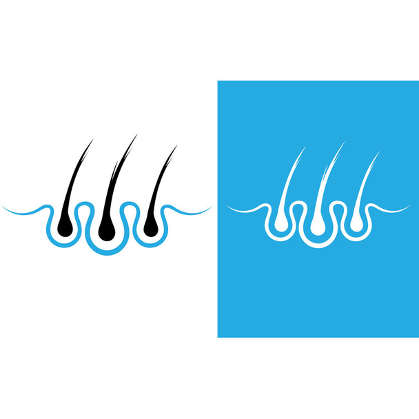 Hair treatments logo vector icon - Vector, Image